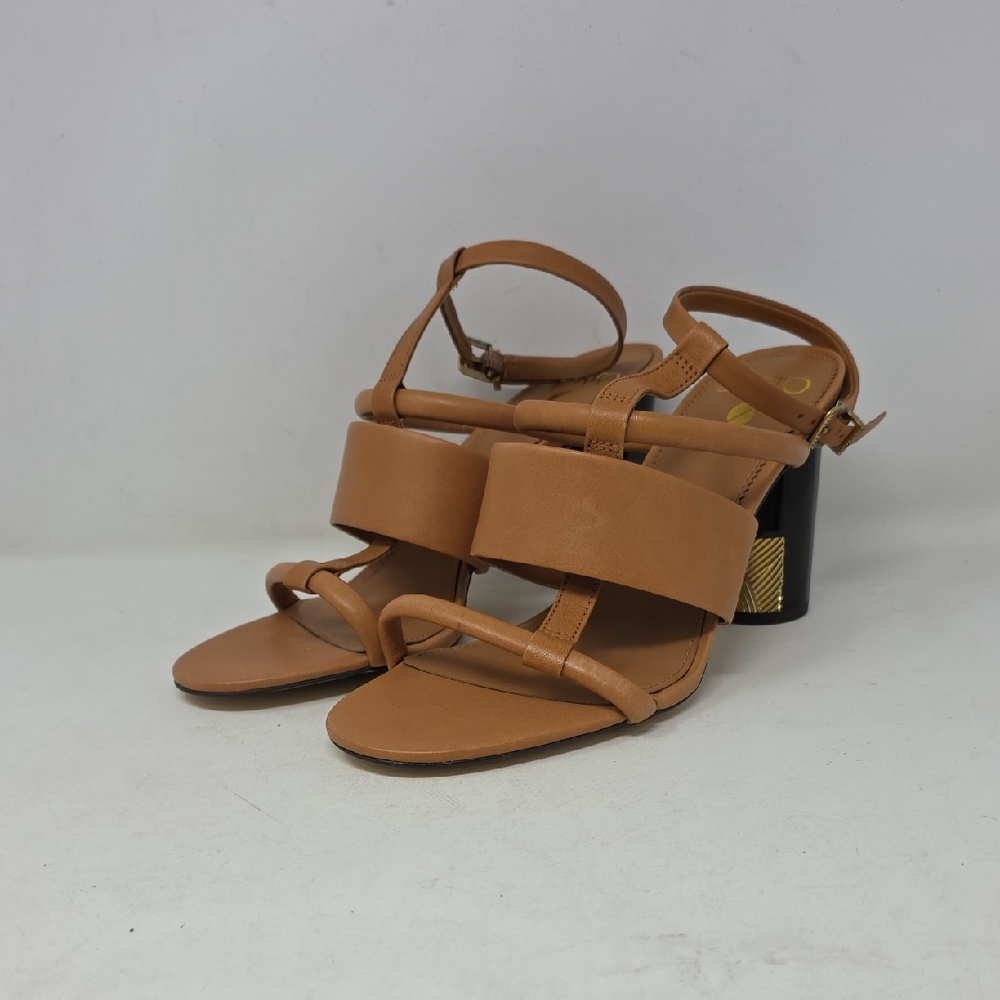 Sarto by Franco Sarto Ollieglad Block Heel Women's Brown Size 9